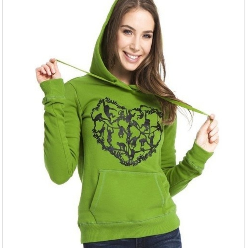 Jacket Hoodie Green